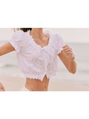 NWT | sorella Few Moda Wendy Cotton Top | Sz XS